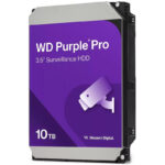 WD PURPLE PRO 10TB / WD102PURP / SATA 6Gb/s / Internal 3.5" / 7200 rpm / 512MB