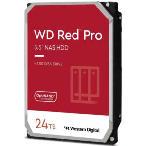 WD RED Pro 24TB / WD240KFGX / SATA 6Gb/s / Internal 3.5" / 7200 rpm / 512MB
