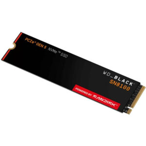 WD_Black SN8100 4TB SSD / WDS400T1X0M / NVMe M.2 PCIe Gen5 / Internal / M.2 2280