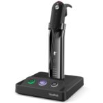 Yealink WH63 headset, DECT, single ear, wireless, MS Teams, base station
