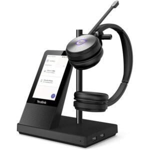 Yealink WH66 Dual headset, DECT, binaural, wireless, MS Teams, multifunctional base station