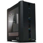Zalman case X3 BLACK / Middle tower / ATX / USB 3.0 / USB 2.0 / transparent side panel