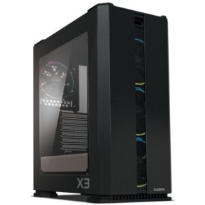 Zalman case X3 BLACK / Middle tower / ATX / USB 3.0 / USB 2.0 / transparent side panel