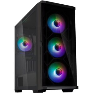 Zalman case Z10 Duo / ATX / 4x120 mm ARGB fan / 2xUSB 3.0 / USB-C / tempered glass
