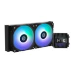 Zalman water cooler ALPHA2 A24 Black / 2 x 120 mm / PWM / ARGB / black