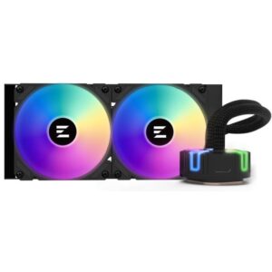 Zalman water cooler Reserator5 Z24 ARGB / 240 mm ARGB / ZE1225ASHx2 / black